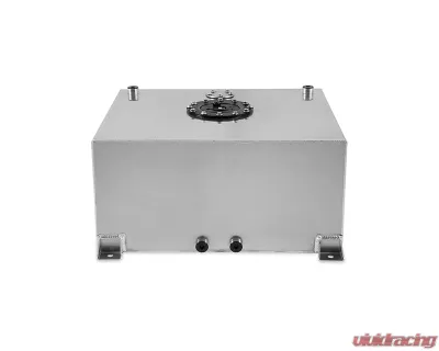 Holley 20x18x10" Flat Bottom 15 Gallon Alumunium Fuel Cell w/ 9" Depth Fuel Gauge Sender - 19-213