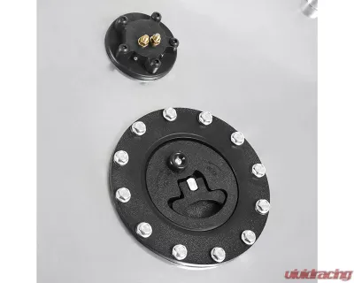 Holley 20x18x10" Flat Bottom 15 Gallon Alumunium Fuel Cell w/ 9" Depth Fuel Gauge Sender - 19-213