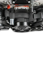 Holley Black Standard Damper Mid-Mount Complete Accessory Drive System GM Gen V LT Engines                                     - 20-205BK - Image 4