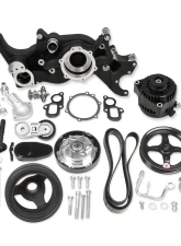 Holley Black Standard Damper Mid-Mount Complete Accessory Drive System GM Gen V LT Engines                                     - 20-205BK - Image 6