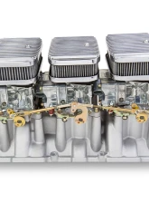 Holley Shiny 350 CFM 2300 Tri-Power 3x2 SBC Intake & Carburetor Kit Miscellaneous                                     - 300-522SA - Image 2