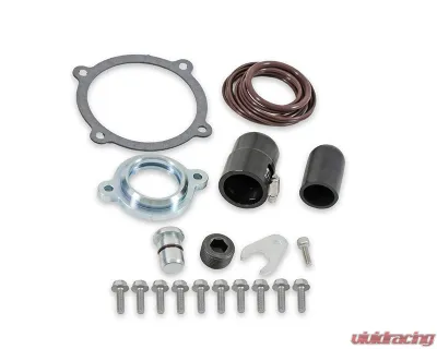 Holley Black Powder Coat Low-Profile Intake Manifold Ford 7.3L Godzilla Engine - 300-900BK