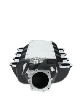 Holley Black Powder Coat Low-Profile Intake Manifold Ford 7.3L Godzilla Engine                                     - 300-900BK - Image 7