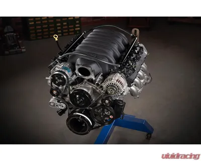 Holley Black Powder Coat Low-Profile Intake Manifold Ford 7.3L Godzilla Engine - 300-900BK