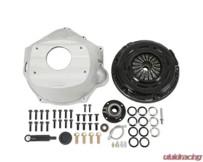 Holley 8-Bolt LS/LT Engine to TKX/TKO Complete Transmission Installation Kit - 319-505