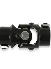 Holley Black Zinc Steel 3/4"-30 Spline x 3/4" DD U-Joint                                     - 320-100 - Image 2