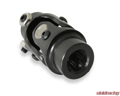 Holley Black Zinc Steel 3/4"-30 Spline x 3/4" DD U-Joint - 320-100