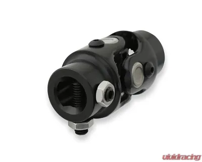 Holley Black Zinc Steel 3/4"-30 Spline x 3/4" DD U-Joint - 320-100