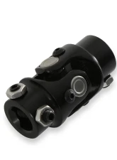 Holley Black Zinc Steel 3/4"-30 Spline x 3/4" DD U-Joint                                     - 320-100 - Image 6