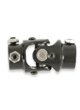 Holley Black Zinc Steel 3/4"-36 Spline x 3/4" DD U-Joint                                     - 320-101 - Image 2