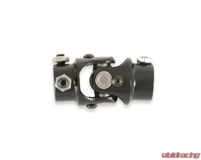 Holley Black Zinc Steel 3/4"-36 Spline x 3/4" DD U-Joint - 320-101