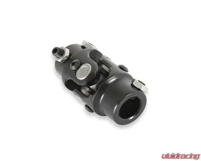 Holley Black Zinc Steel 13/16"-36 Spline x 3/4" DD U-Joint - 320-102