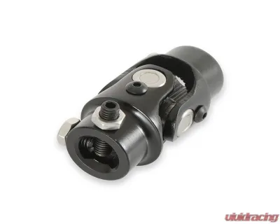 Holley Black Zinc Steel 13/16"-36 Spline x 3/4" DD U-Joint - 320-102