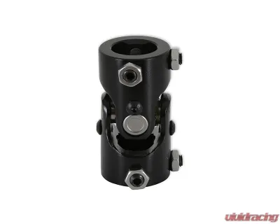 Holley Black Zinc Steel 1"-DD to 1"-DD U-Joint - 320-103