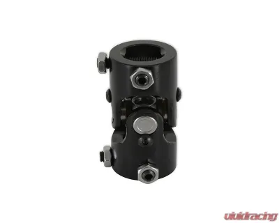 Holley Black Zinc Steel 1"-DD to 1"-DD U-Joint - 320-103