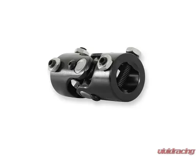 Holley Black Zinc Steel 1"-DD to 1"-DD U-Joint - 320-103