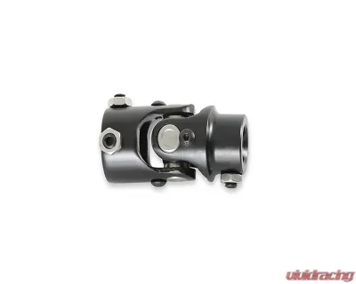 Holley Black Zinc Steel 1"-48 Spline to 3/4"-DD U-Joint - 320-105