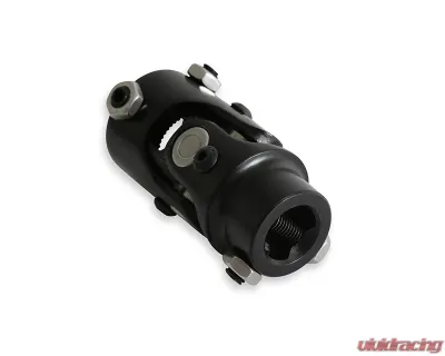 Holley Black Zinc Steel 1"-48 Spline to 3/4"-DD U-Joint - 320-105