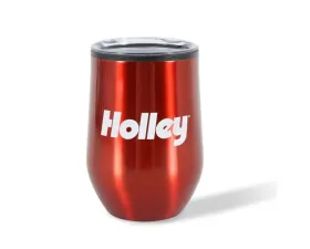 Holley Red 12 oz Stainless Steel Wine Tumbler