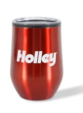 Holley Red 12 oz Stainless Steel Wine Tumbler                                     - 36-589 - Image 2