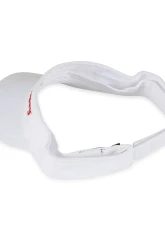Holley White Visor w/ Red Embroidery                                     - 36-593 - Image 2