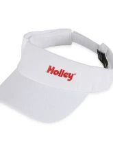 Holley White Visor w/ Red Embroidery                                     - 36-593 - Image 5