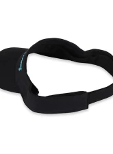 Holley Black Visor w/ Aqua Embroidery                                     - 36-594 - Image 2