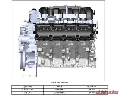 Holley Low Pressure Power Steering Kit Gen III Hemi Engines w/ Car Style Accessory Drive 2003-2013 - 97-378