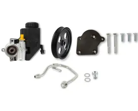Holley Low Pressure Power Steering Kit Gen III Hemi Engines w/ Car Style Accessory Drive 2003-2013