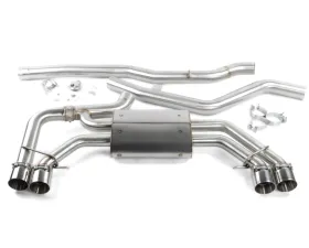Holley Freeflow Catback Exhaust Stainless Steel Polished Tips for 2018-2025 BMW X3 M40i, X4 M40i