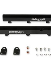 Holley EFI Hi-Flow Billet Fuel Rails Ford Coyote 2011-2021                                     - 534-283 - Image 4