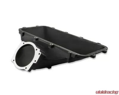 Holley EFI Hi-Ram 105mm Cast Side Mount Plenum Top (Black) Ford 5.0 Style Throttle Body Pattern 1986-1995 - 300-301BK