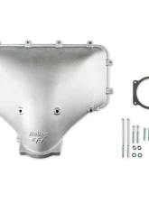 Holley EFI Hi-Ram 105mm Cast Side Mount Plenum Top GM Throttle Body Pattern                                     - 300-302 - Image 4