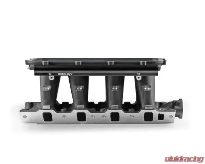 Holley EFI SBF Ford Hi-Ram EFI Manifold with Side Mount Top 8.2" Black 95mm Throttle Bore - 300-306BK