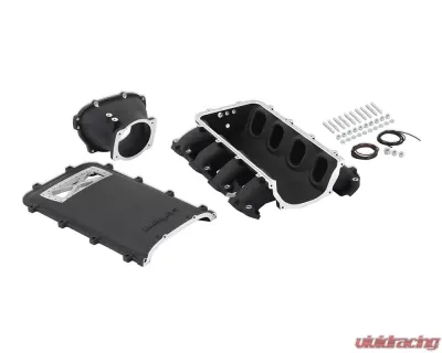 Holley EFI Ultra Lo-Ram Manifold Kit (Black Finish) GM Gen V LT Engine - 300-717BK