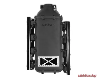 Holley EFI Ultra Lo-Ram Manifold Kit (Black Finish) w/ Port Injection Fuel Rails GM Gen V LT Engine - 300-719BK
