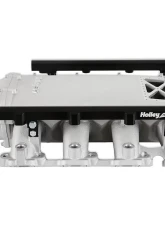 Holley EFI Ultra Lo-Ram Manifold Kit (Satin Finish) w/ Port Injection Fuel Rails GM Gen V LT Engine                                     - 300-719 - Image 9