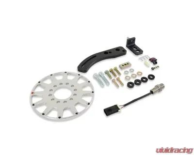 Holley EFI 8" 12-1X Crank Trigger Kit BBC Hall Effect - 556-170