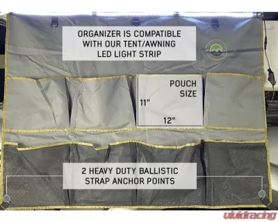 Overland Vehicles System Roof Top Tent & Awning Camp Organizer - 18089911