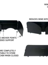 Overland Vehicles System Camp Cargo Box Kitchen w/ Slide Out Sink Cooking Shelf & Work Station                                     - 21010401 - Image 5