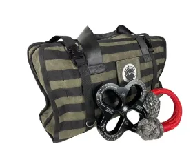 Overland Vehicle Systems No. 16 Waxed Canvas Small Duffle Bag w/ Handle & Straps