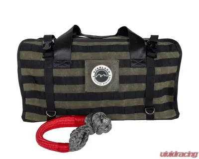 Overland Vehicle Systems No. 16 Waxed Canvas Large Recovery Bag with Handle & Straps - 21179941