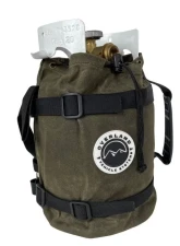 Overland Vehicle Systems No. 16 Waxed Canvas Propane Bag with Handle & Straps                                     - 21189941 - Image 4