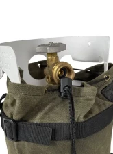Overland Vehicle Systems No. 16 Waxed Canvas Propane Bag with Handle & Straps                                     - 21189941 - Image 2