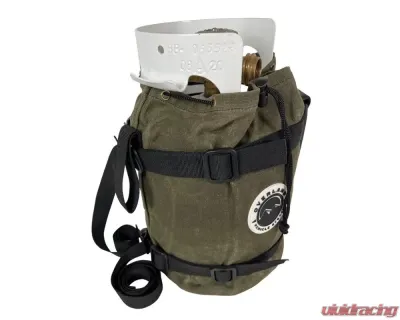 Overland Vehicle Systems No. 16 Waxed Canvas Propane Bag with Handle & Straps - 21189941