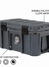 Overland Vehicle System DBS Dark Grey 53 Quart Dry Box with Drain & Bottle Opener                                     - 40100001 - Image 3