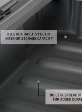 Overland Vehicle System DBS Dark Grey 53 Quart Dry Box with Drain & Bottle Opener                                     - 40100001 - Image 6