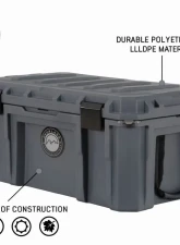 Overland Vehicle Systems DBS Dark Grey 95 Quart Dry Box with Drain & Bottle Opener                                     - 40100011 - Image 3