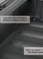 Overland Vehicle Systems DBS Dark Grey 95 Quart Dry Box with Drain & Bottle Opener                                     - 40100011 - Image 6