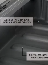 Overland Vehicle Systems DBS Dark Grey 117 Quart Dry Box with Drain & Bottle Opener                                     - 40100021 - Image 6